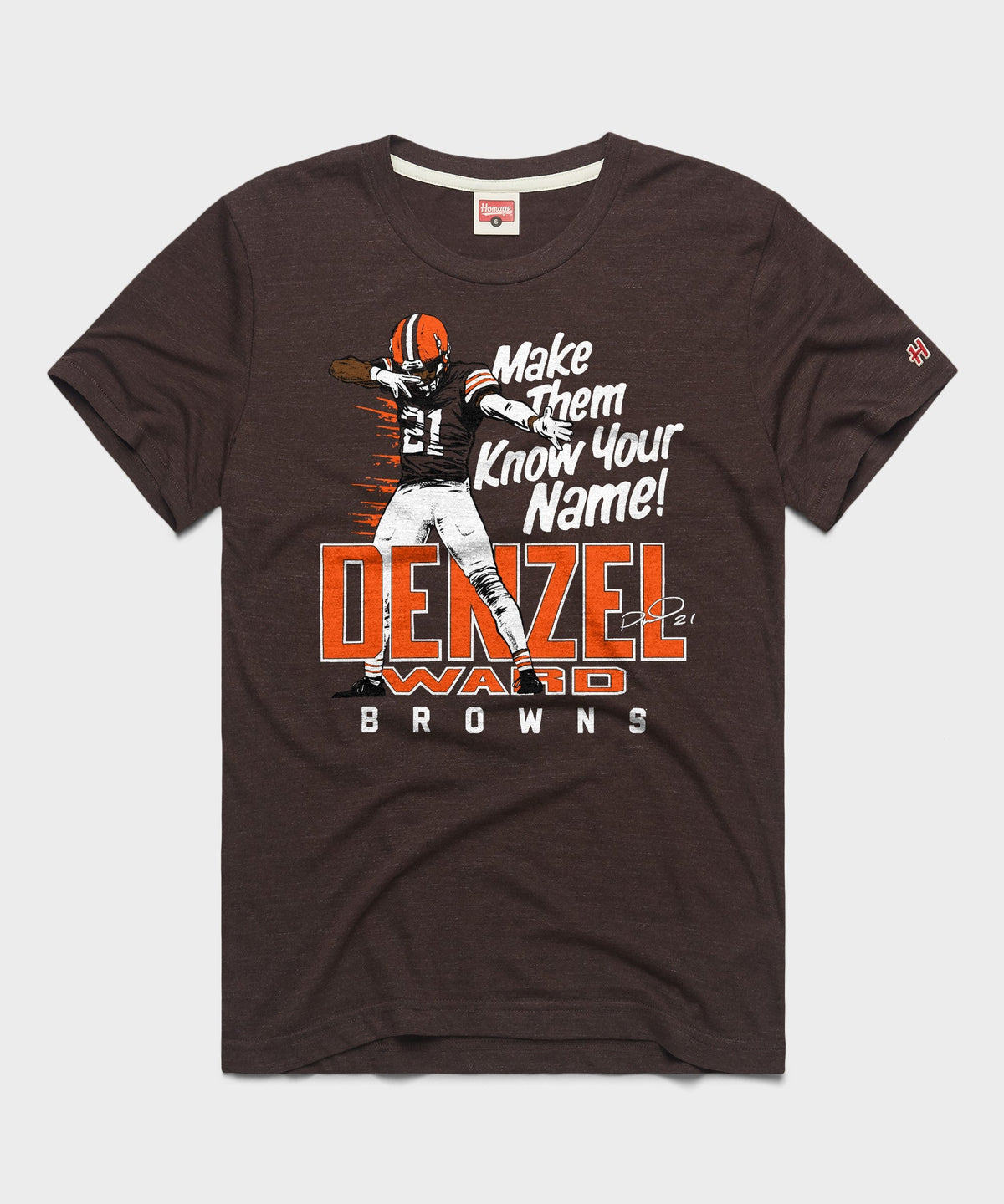 Browns Denzel Ward Signature