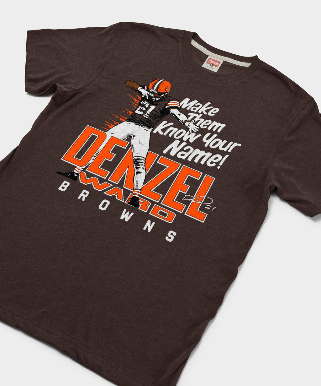 Browns Denzel Ward Signature