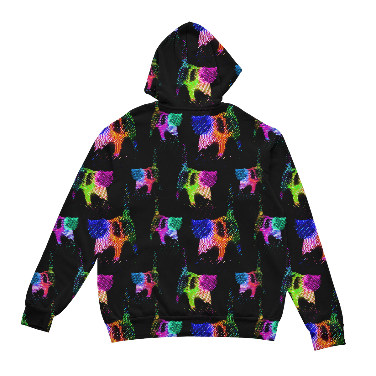Cats On Tape Zip Up Hoodie