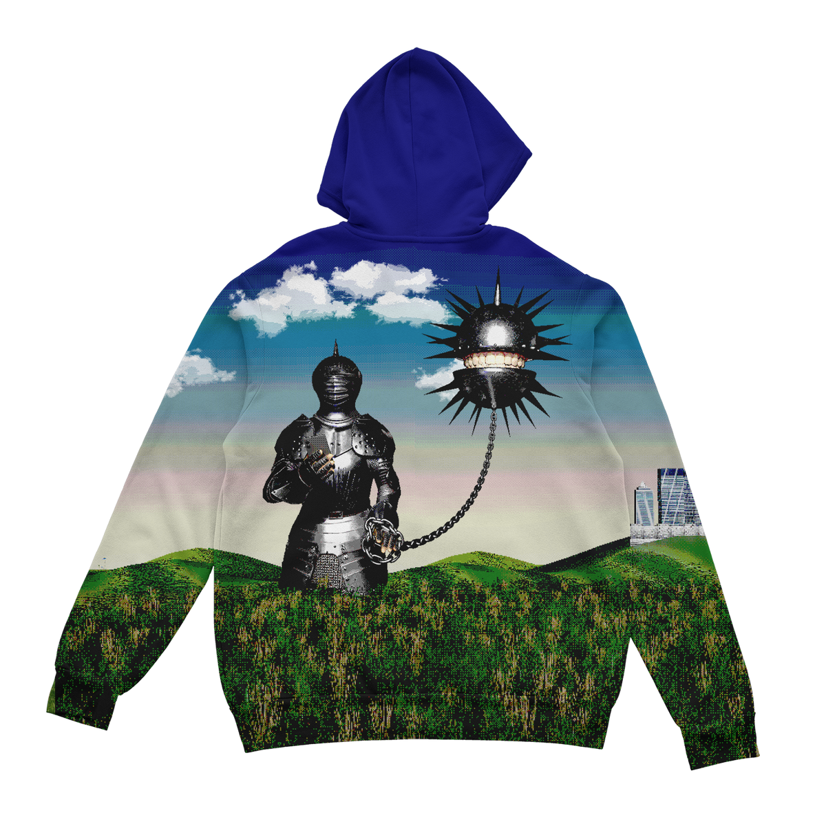 Chained Pain Zip Up Hoodie
