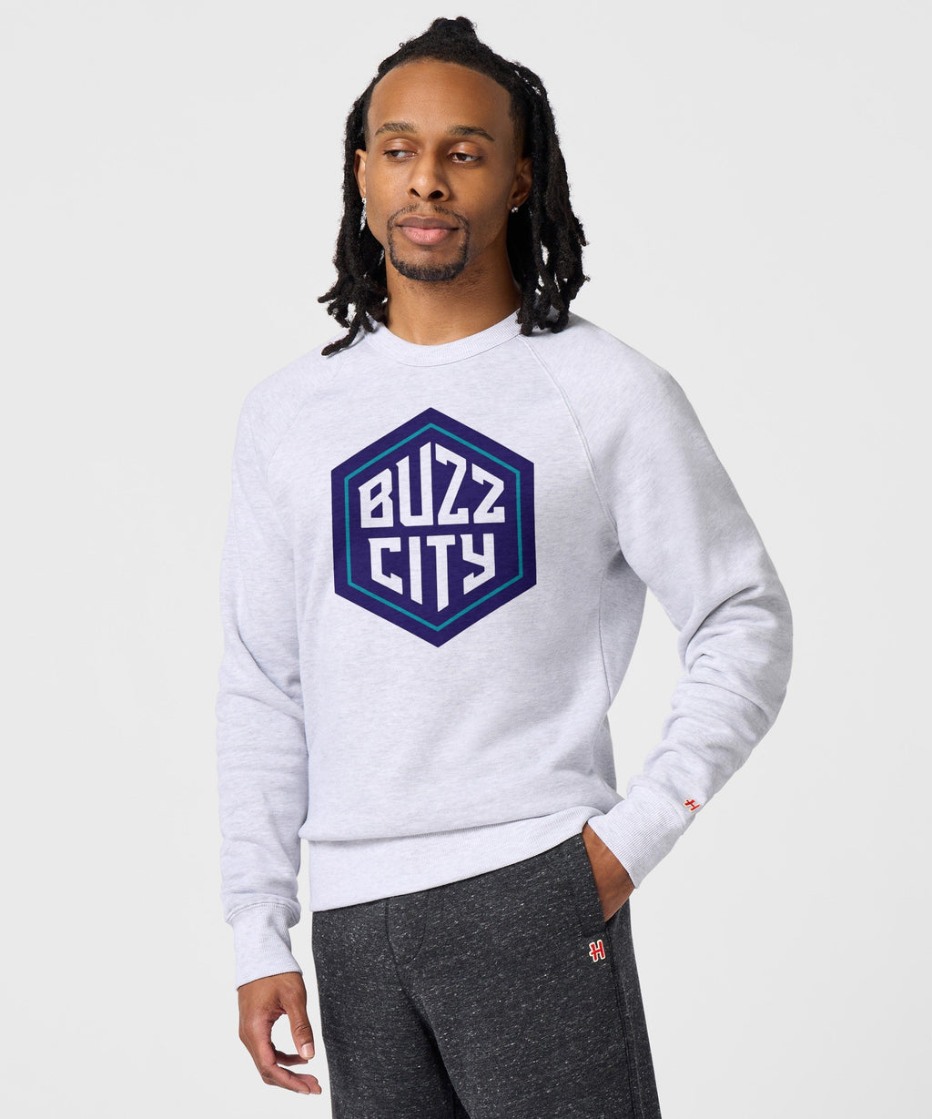 Charlotte Hornets Buzz City Crewneck