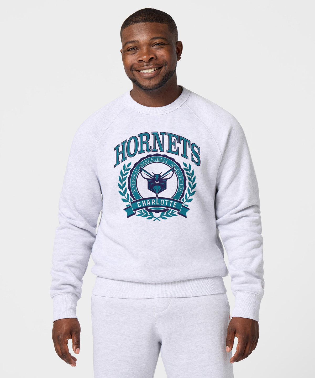 Charlotte Hornets Crest Crewneck