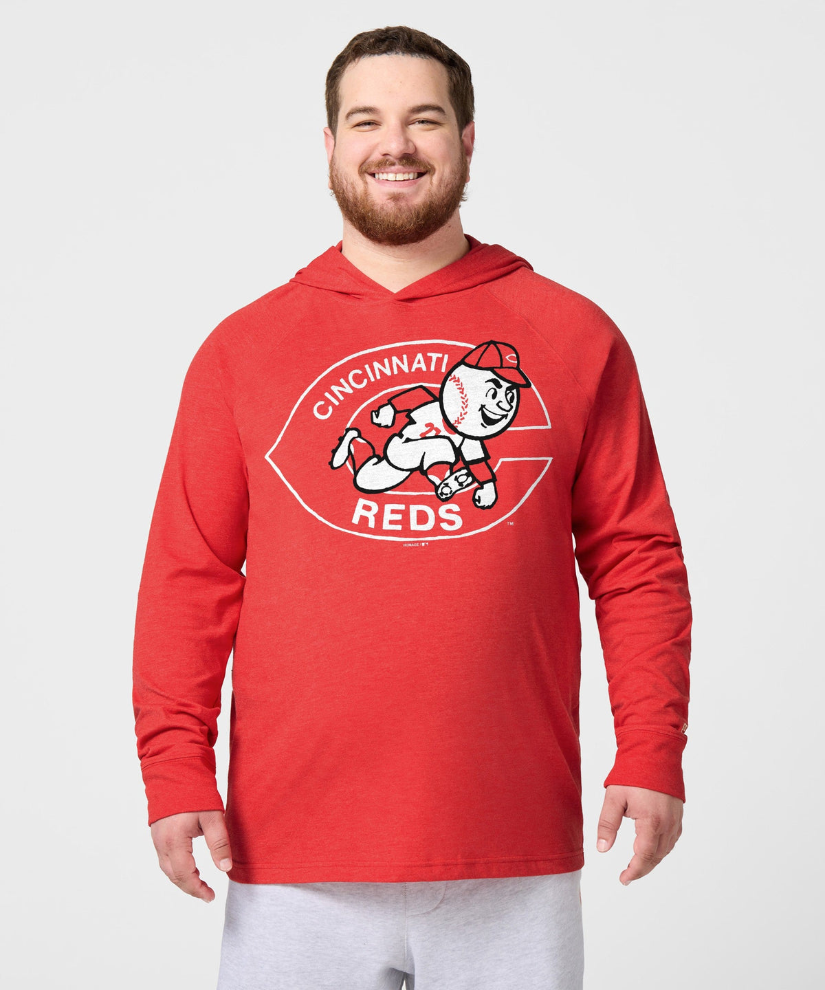 Cincinnati Reds '68 Lightweight Hoodie