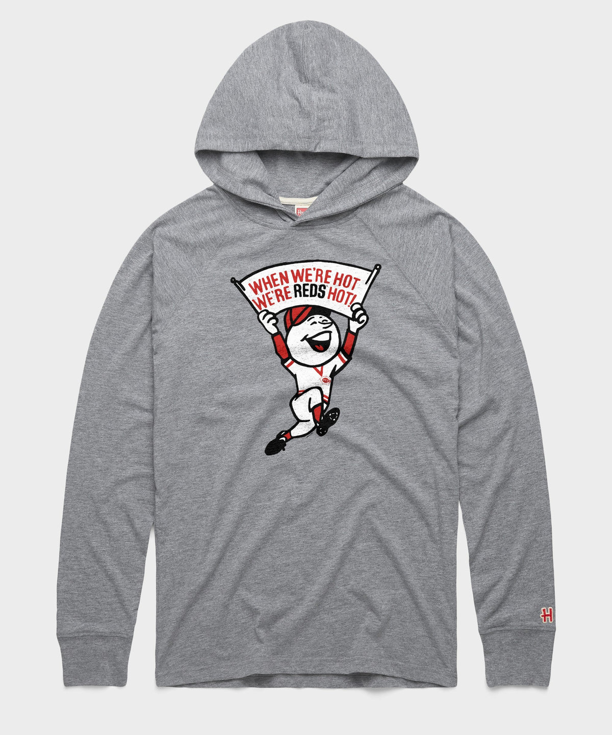 Cincinnati We're Reds Hot Lightweight Hoodie