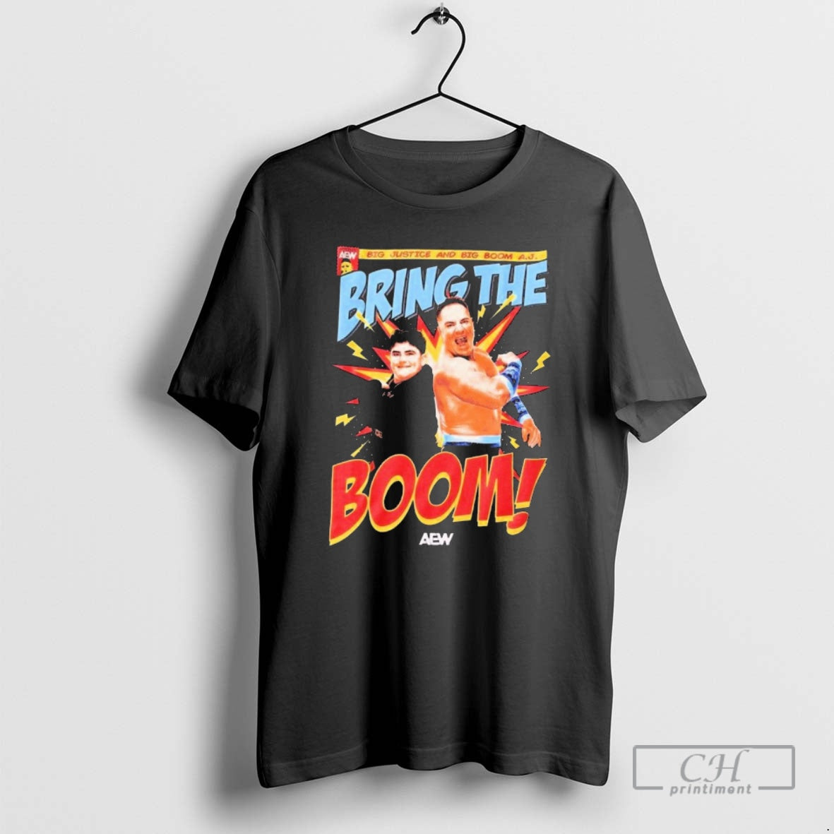 Classic All Elite Wrestling Big Justice And Big Boom Aj Bring The Boom 2025