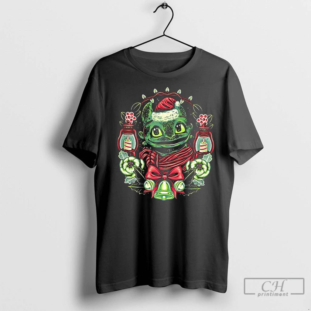 Classic Christmas Night Fury Toothless Dragon