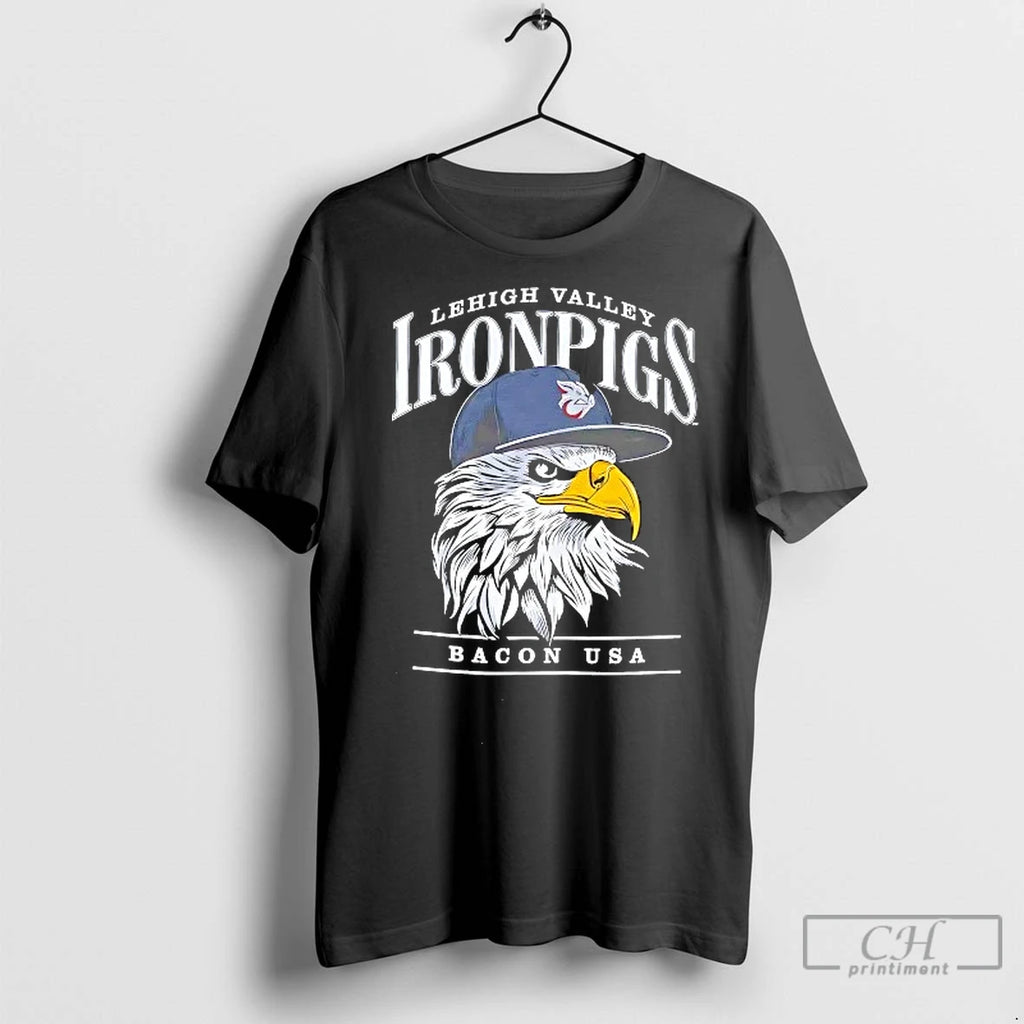 Classic Lehigh Valley Ironpigs Eagle Bacon Usa