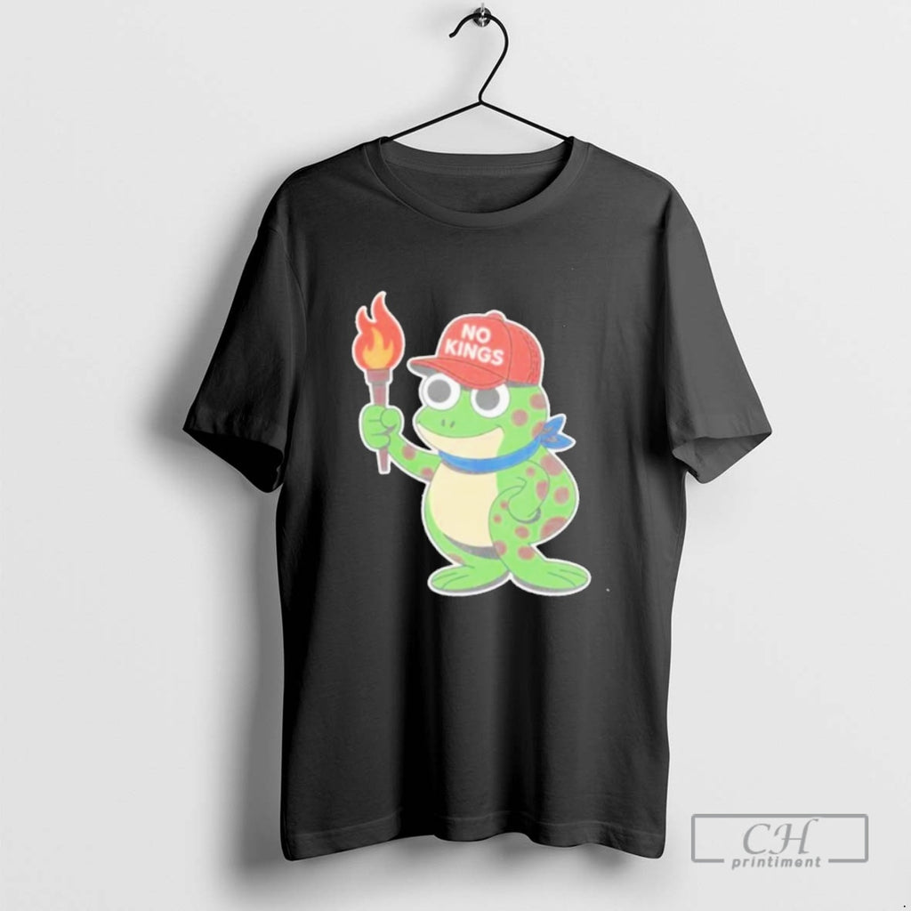 Classic No Kings Frog Fire Shirt Sweater