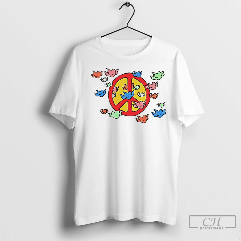 Classic Peace Birds Not Bombs