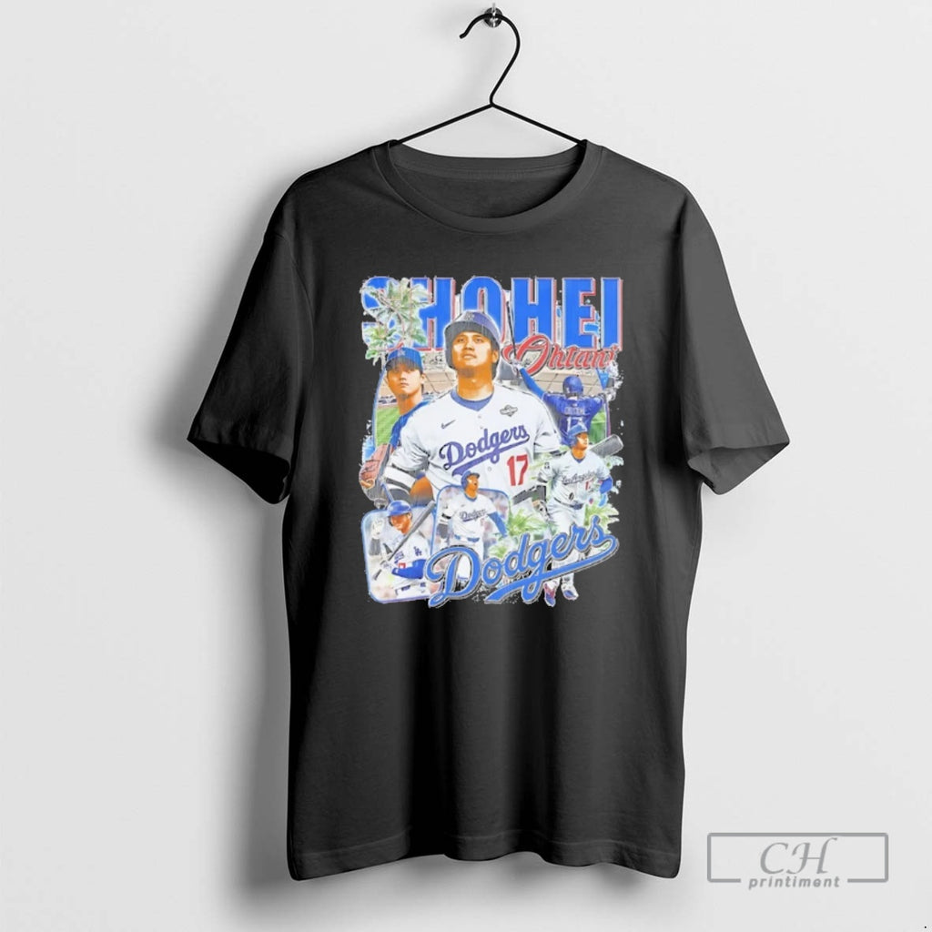 Classic Shohei Ohtani Los Angeles Dodgers Picture Collage Shirt Sweater