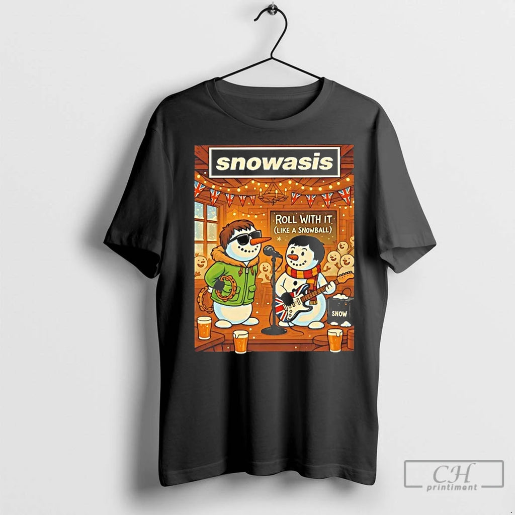 Classic Snowasis Roll With It Like A Snowball Christmas