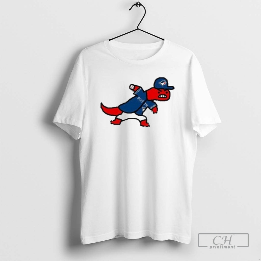 Classic Toronto Raptors X Blue Jays World Series 2025 Mascot Shirt Sweater