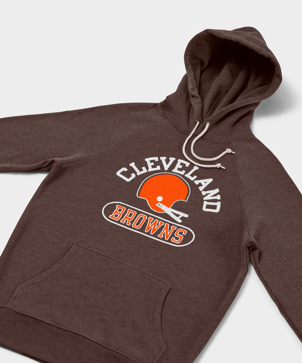Cleveland Browns Throwback Helmet Hoodie