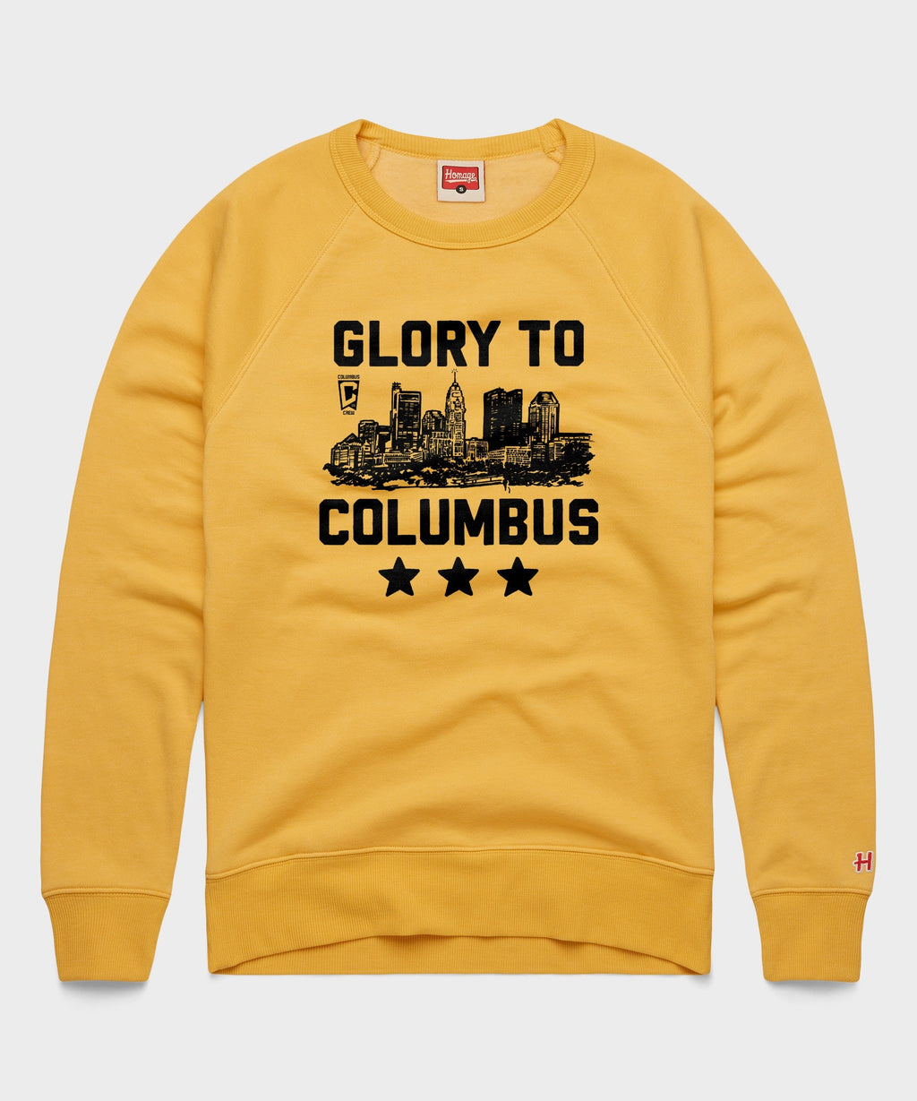 Columbus Crew Glory To Columbus Skyline Crewneck