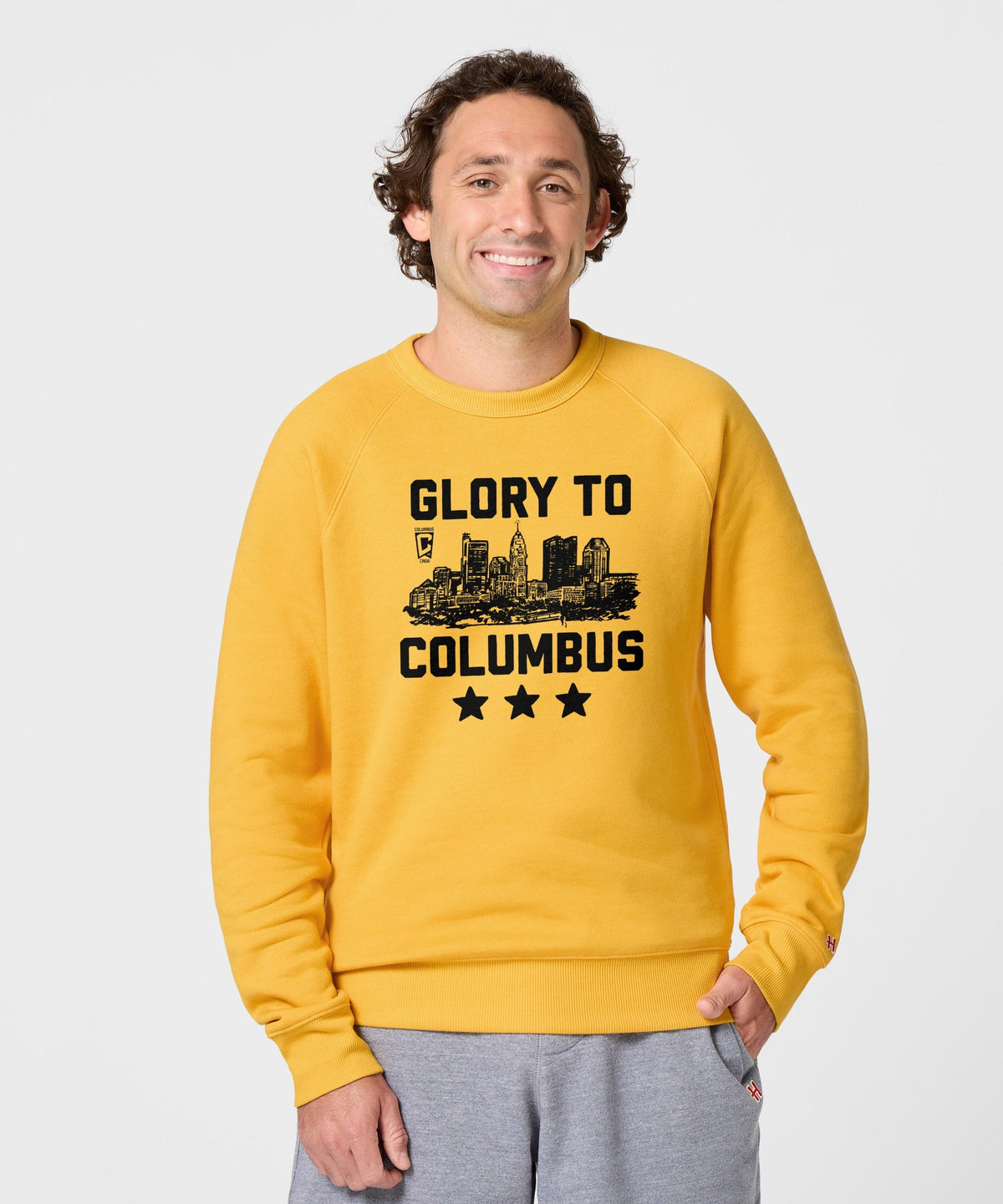 Columbus Crew Glory To Columbus Skyline Crewneck