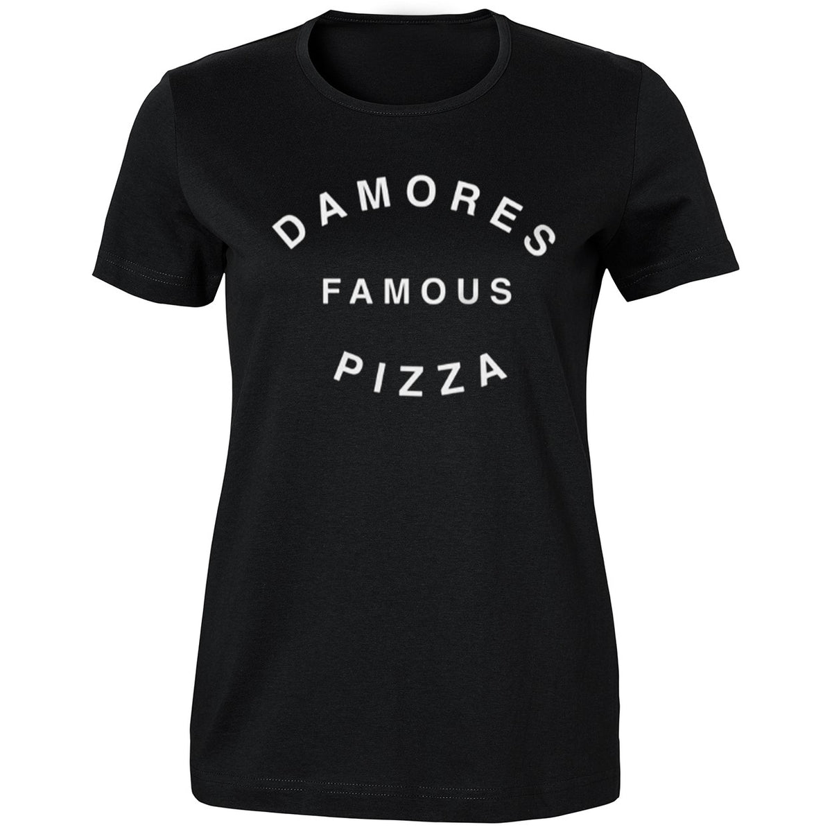 Brian Hickerson With Damores Famous Pizza Shirt