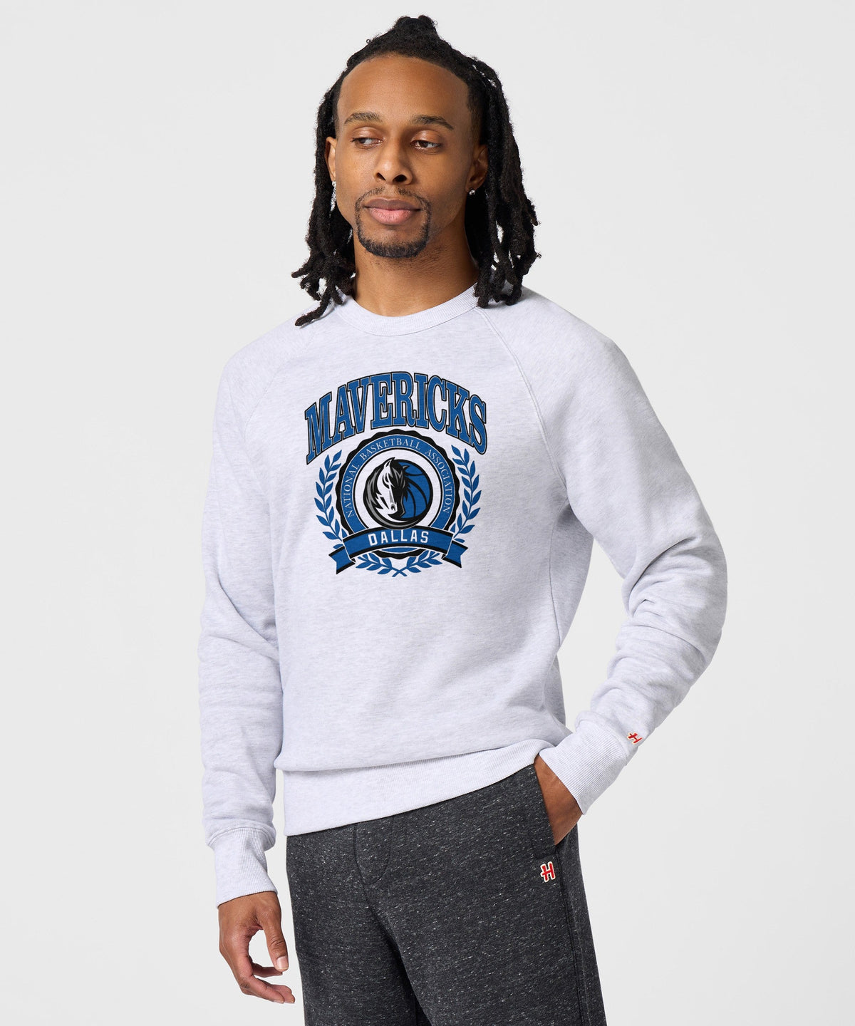 Dallas Mavericks Crest Crewneck