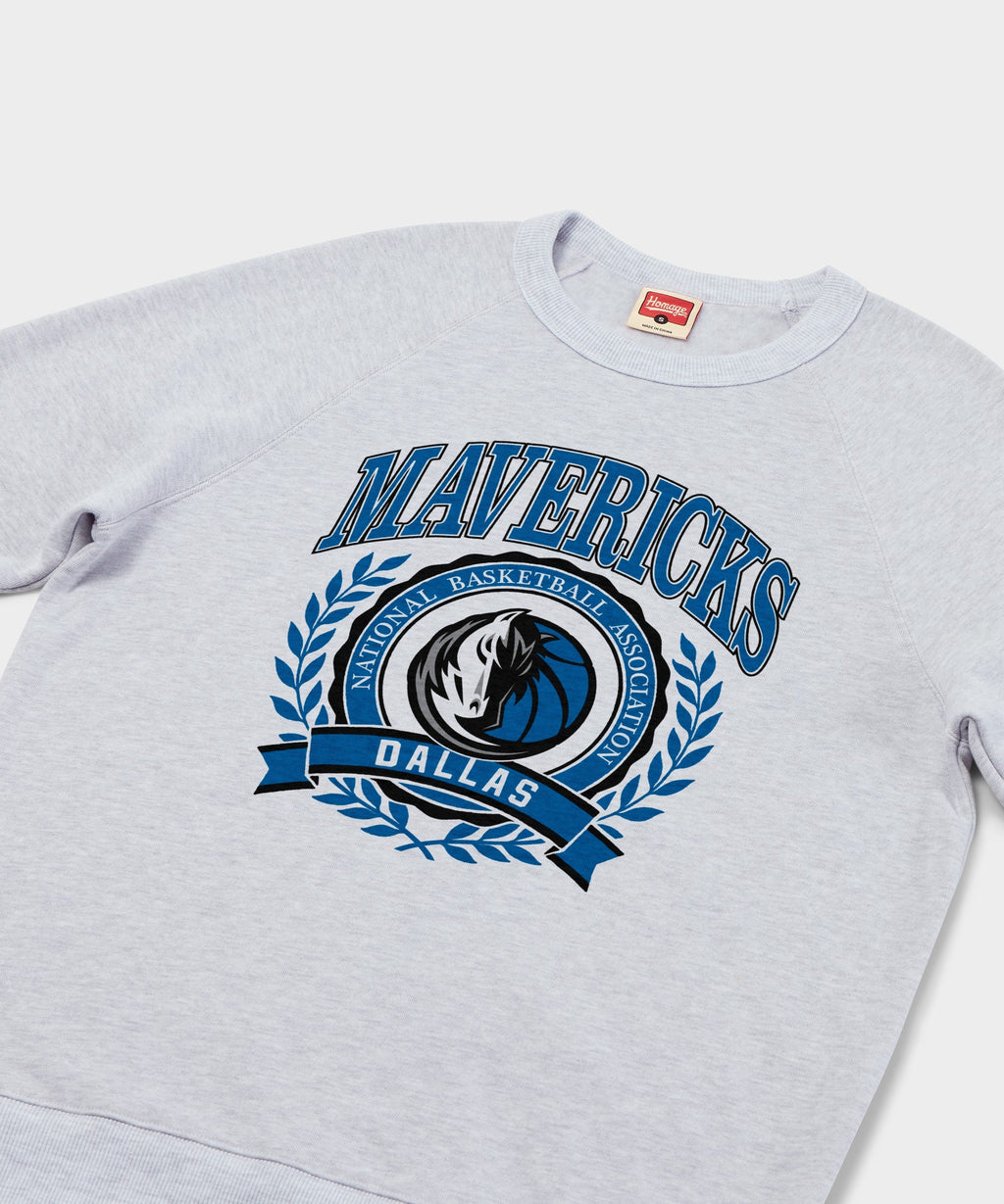 Dallas Mavericks Crest Crewneck