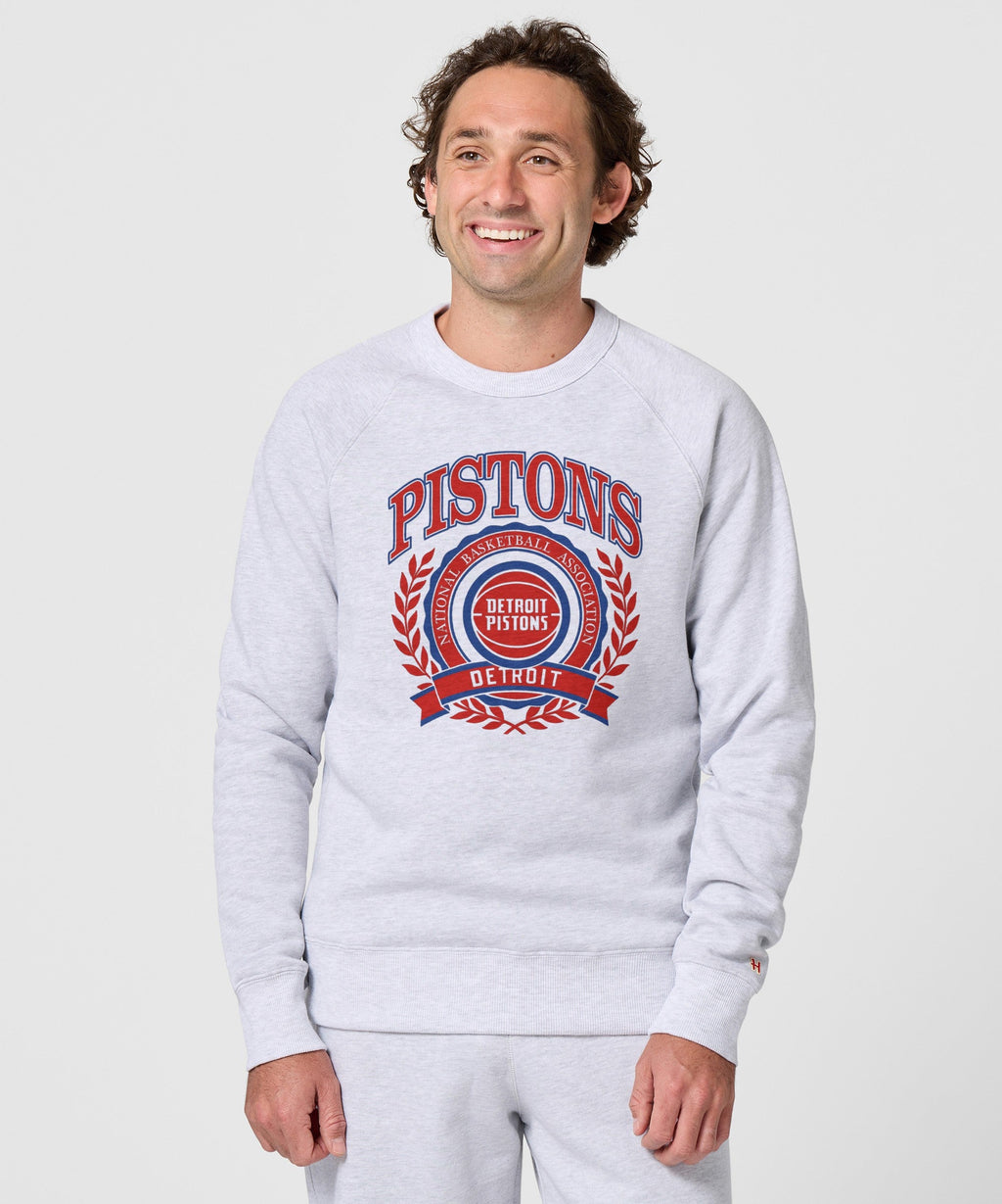 Detroit Pistons Crest Crewneck