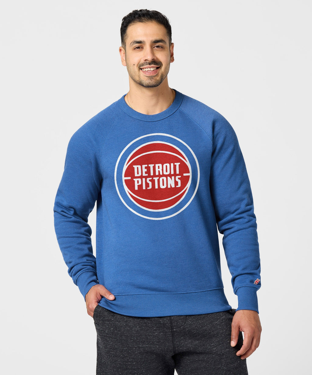 Detroit Pistons Logo Crewneck