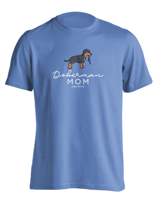 DOBERMAN MOM (BLACK AND RUST)