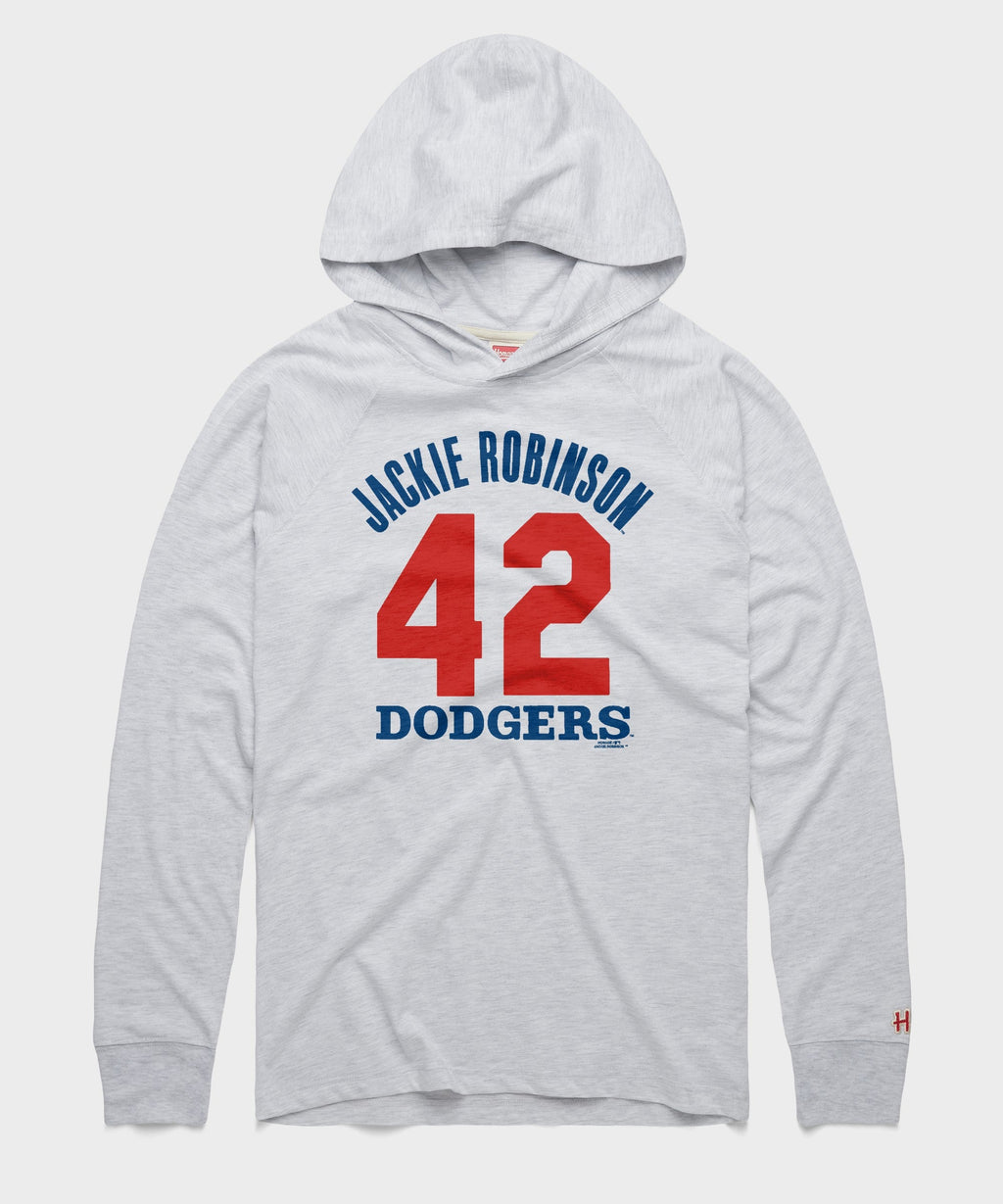 Dodgers Jackie Robinson 42 Lightweight Hoodie
