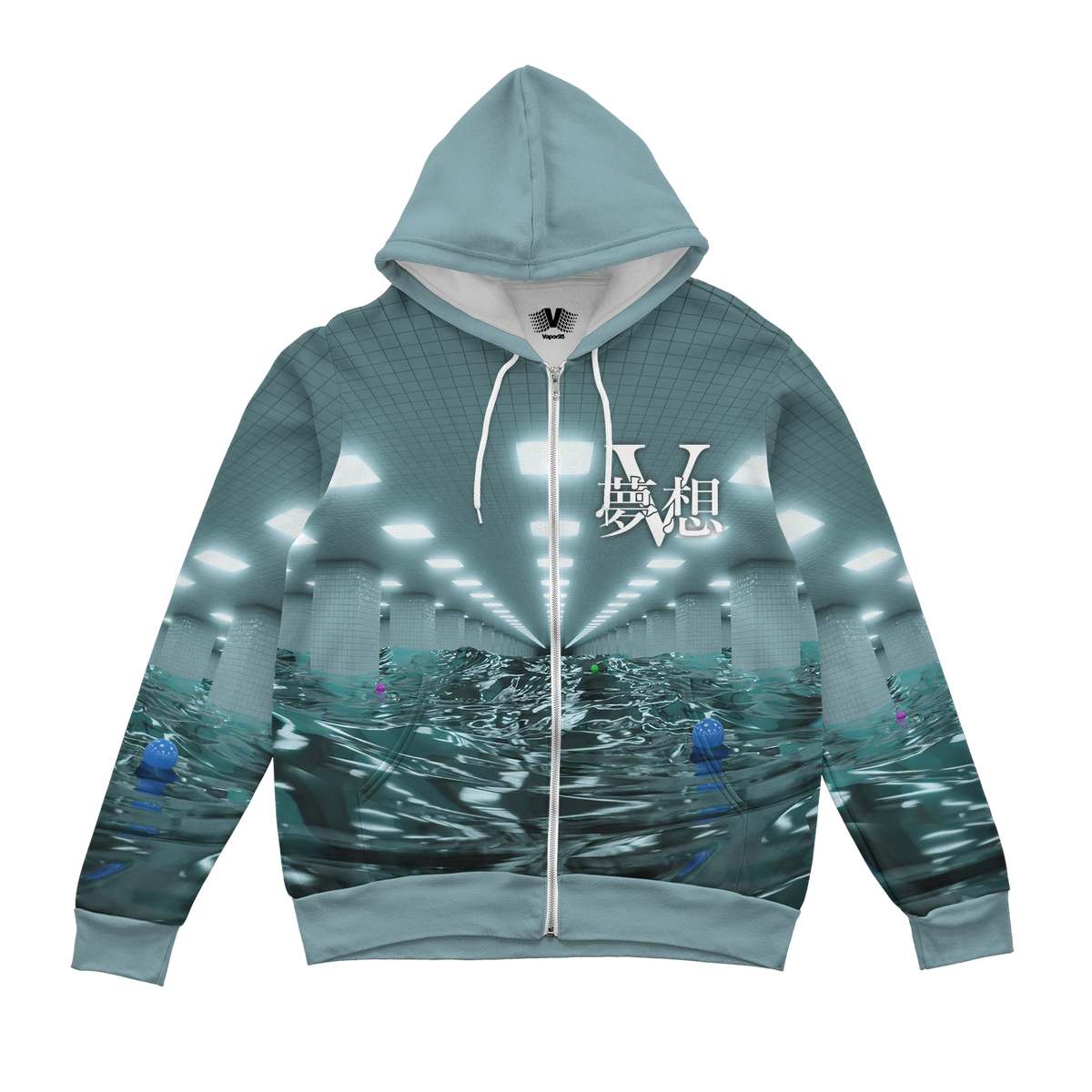 Abyssal Zone Zip Up Hoodie