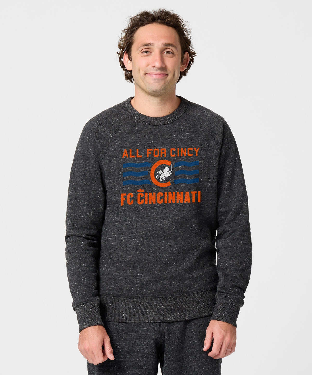 FC Cincinnati All For Cincy Crewneck