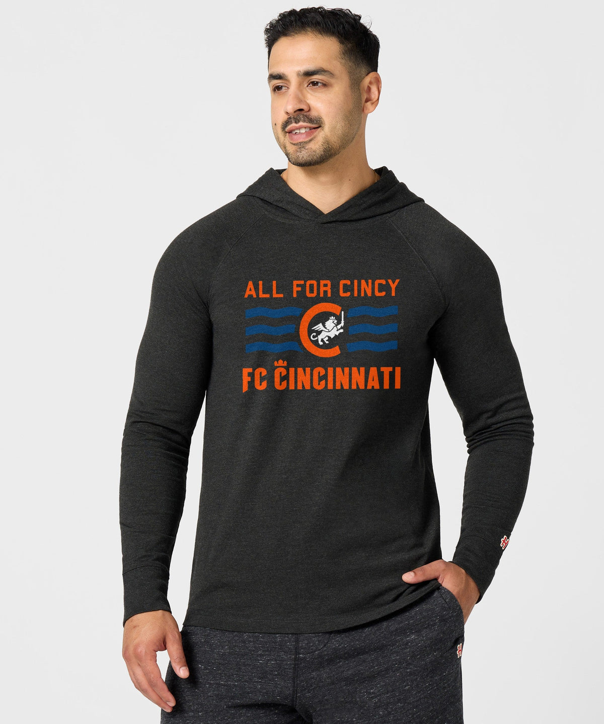 FC Cincinnati All For Cincy Lightweight Hoodie