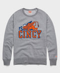 FC Cincy Lion And Crown Crewneck