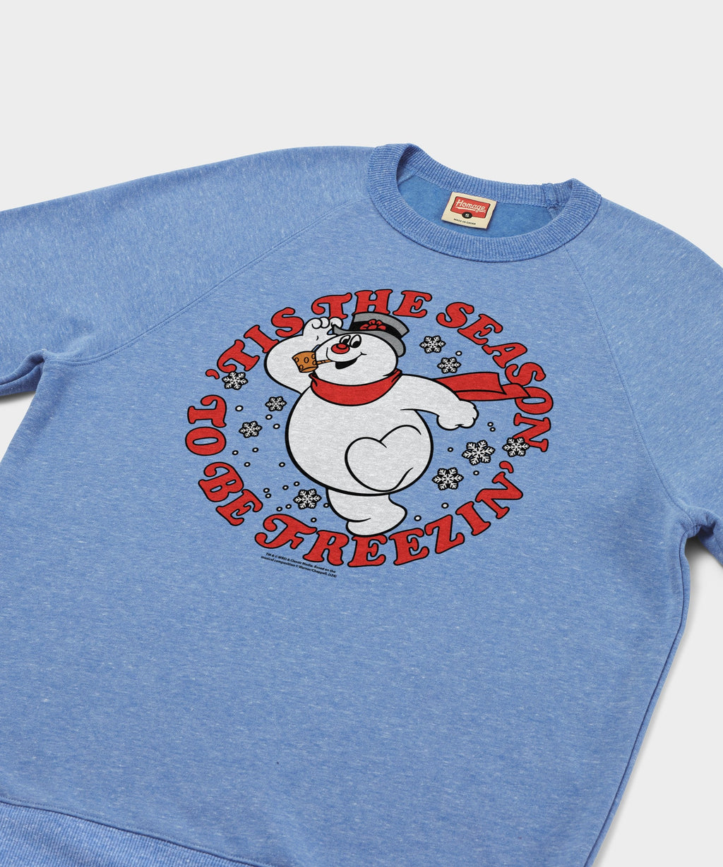 Frosty 'Tis The Season To Be Freezin' Crewneck