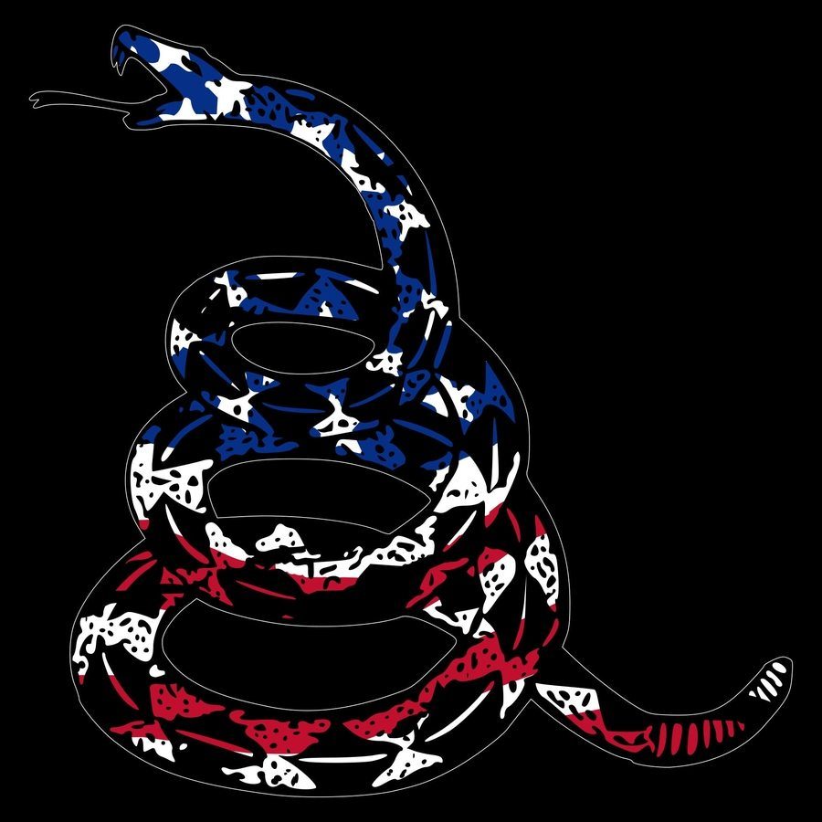 Freedom Gadsden Long Sleeve - Black