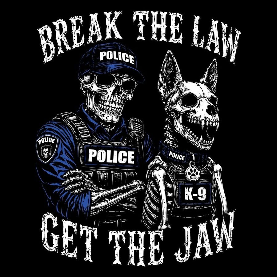 K9 Get The Jaw Hoodie - Black
