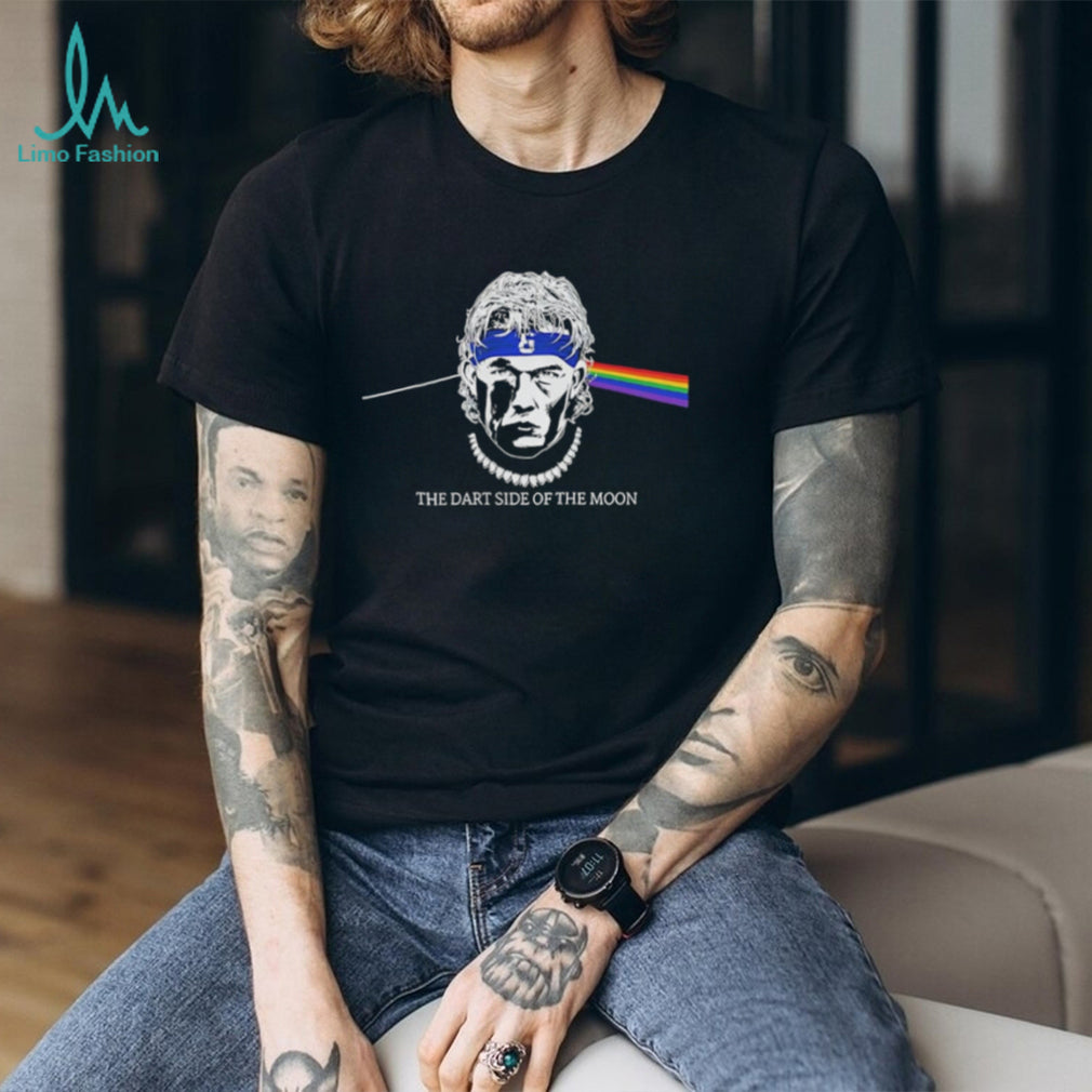 Giant QB Jaxson Dart Side Of The Moon shirt