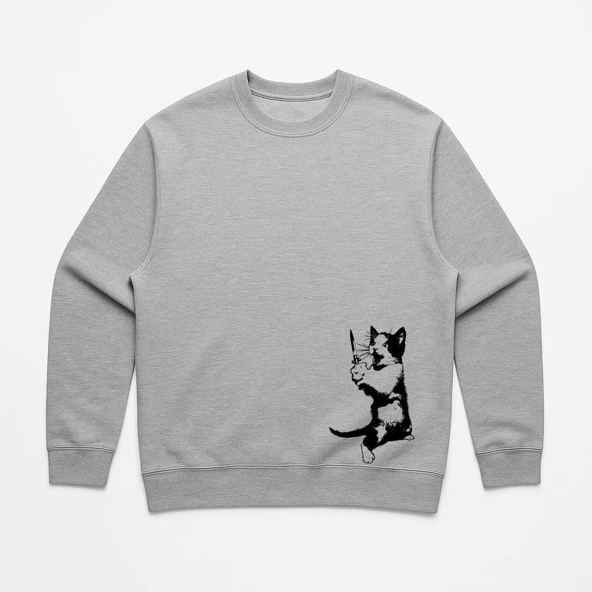 Unisex | Cat The Ripper | Crewneck Sweatshirt