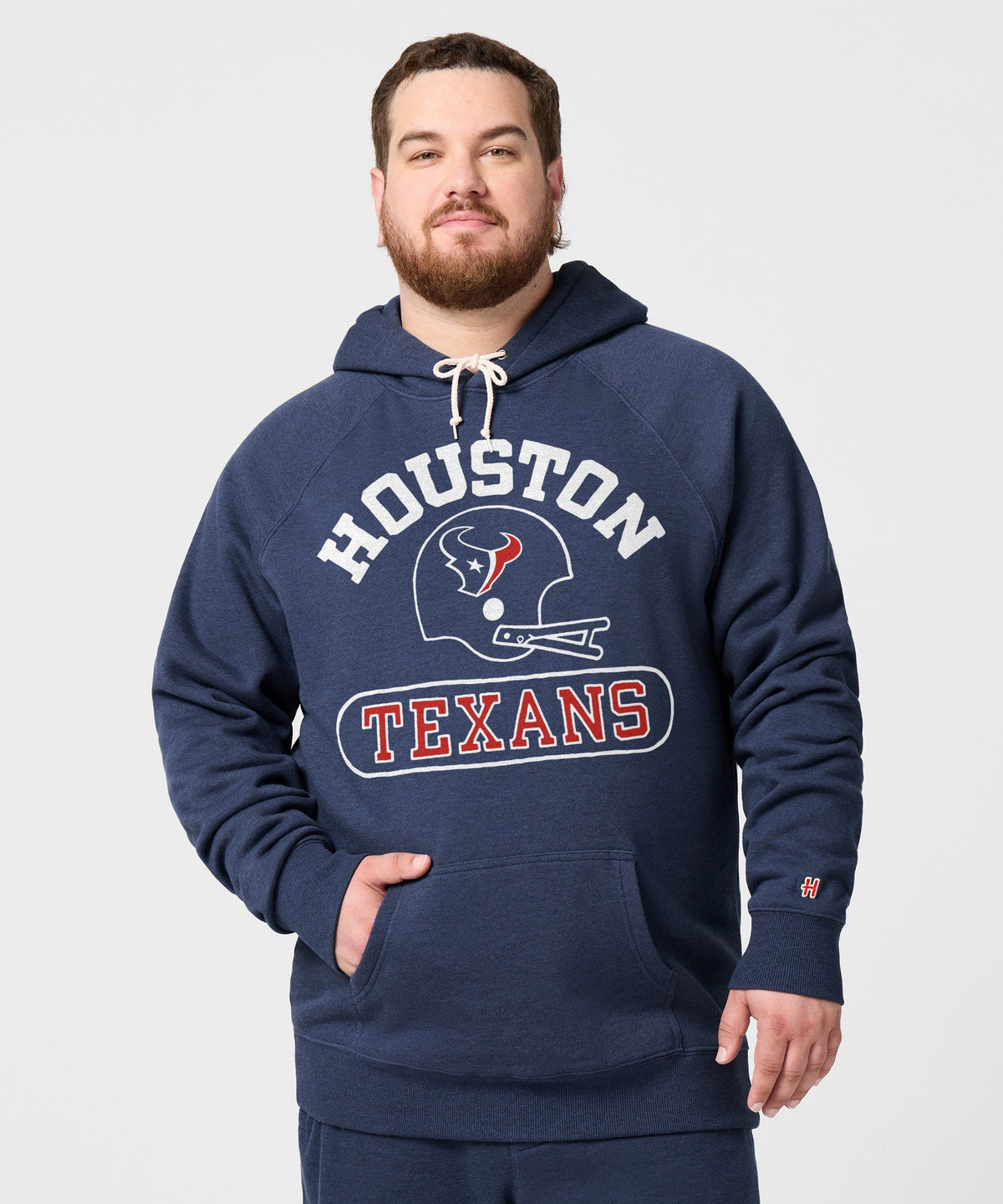 Houston Texans Throwback Helmet Hoodie