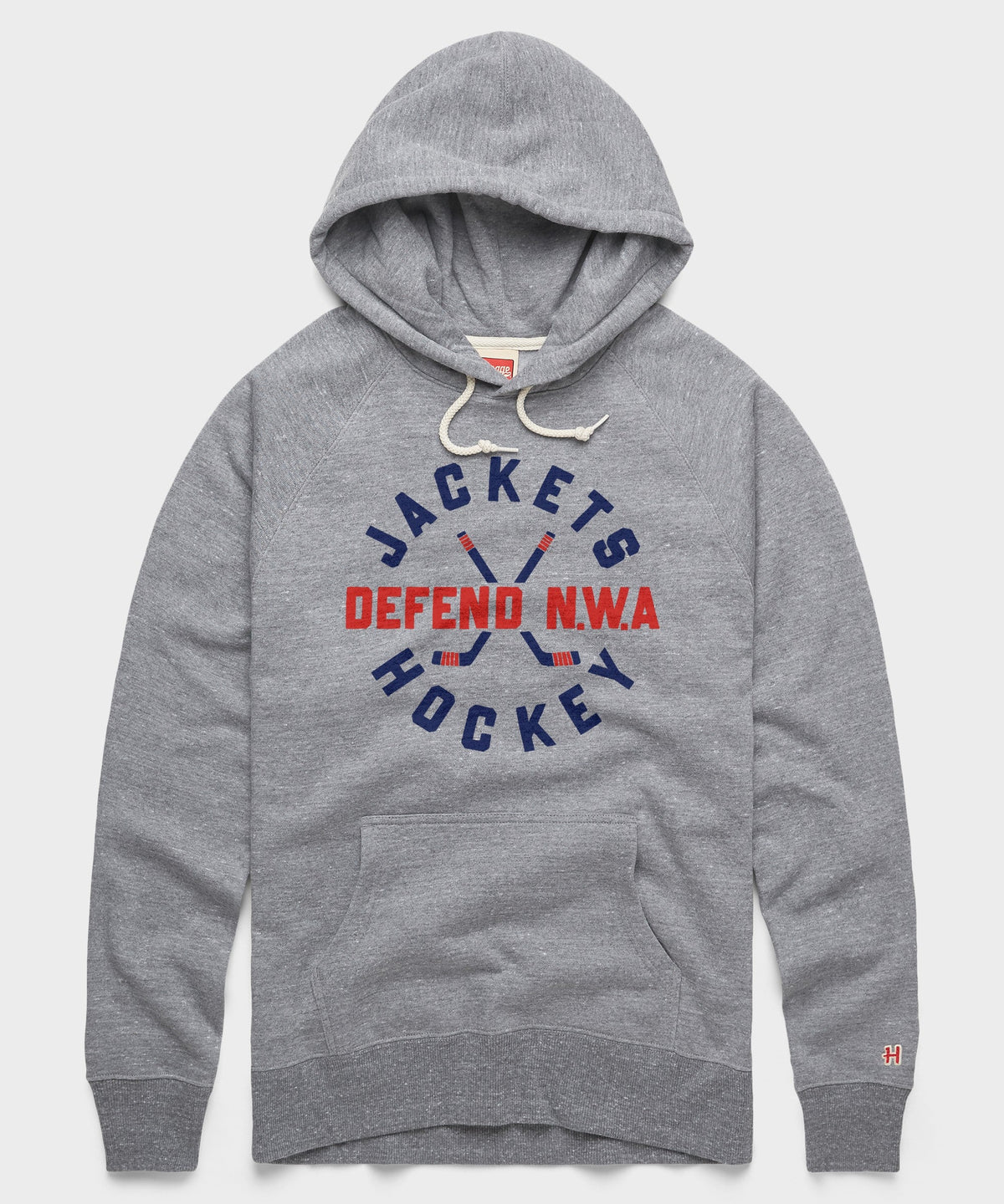 Jackets Hockey Defend NWA Hoodie