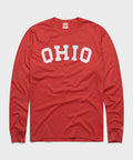 Jesse Owens Block Ohio Long Sleeve Tee