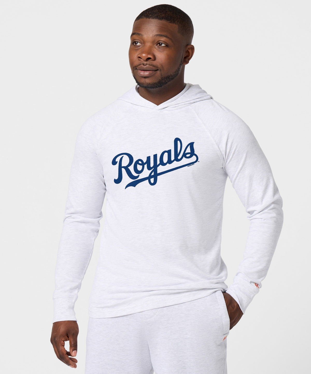 Kansas City Royals Jersey Logo '06 Lightweight Hoodie
