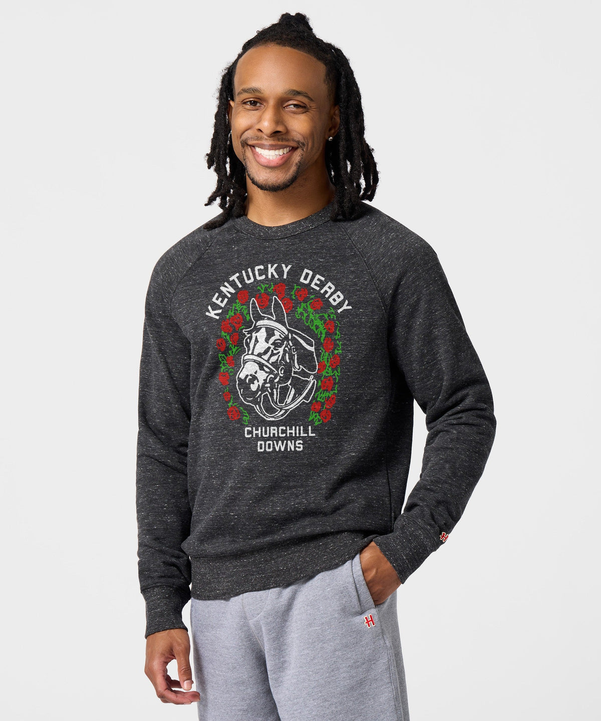 Kentucky Derby Garland Crewneck