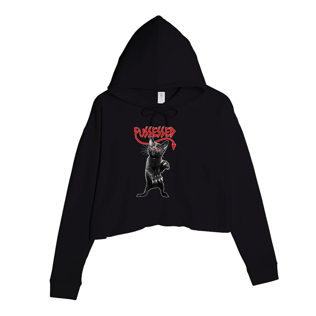 Women's | Pussessed | Crop Hoodie