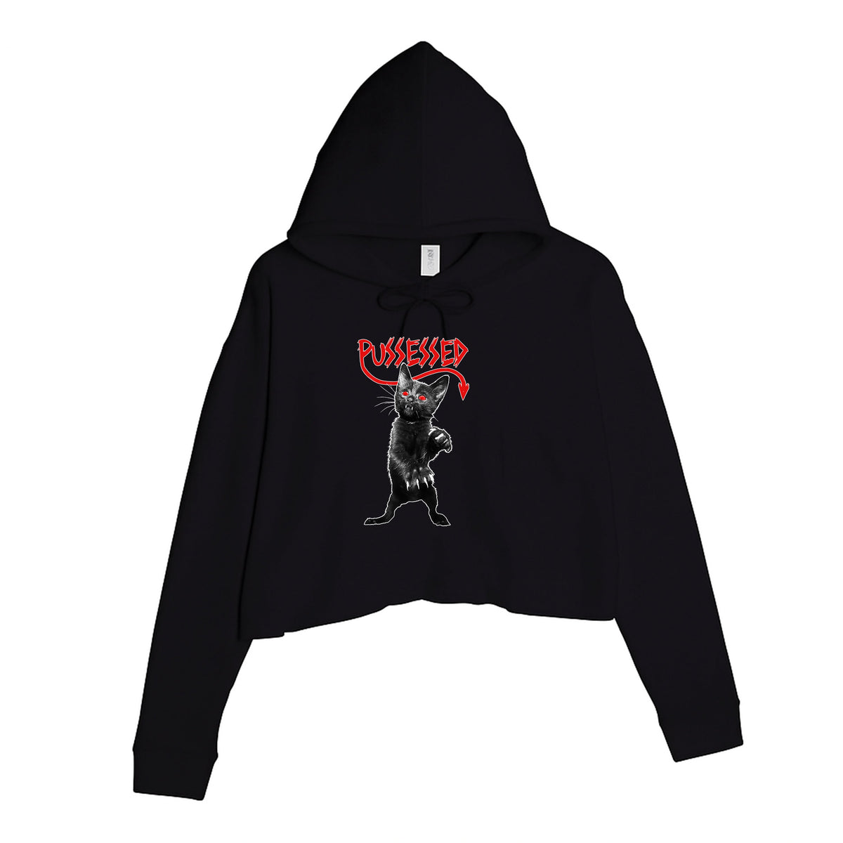 Women's | Pussessed | Crop Hoodie