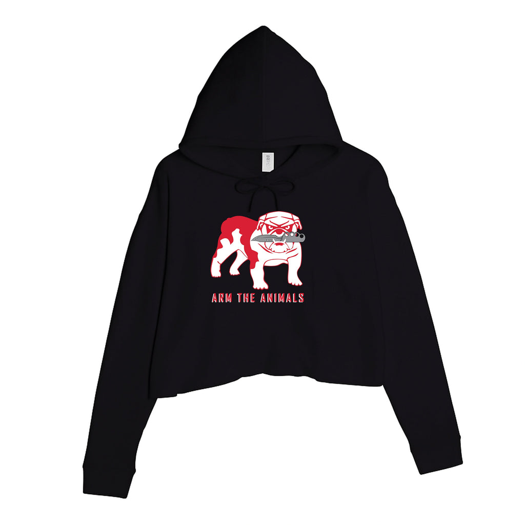 Women's | Bulldog Blade | Crop Hoodie