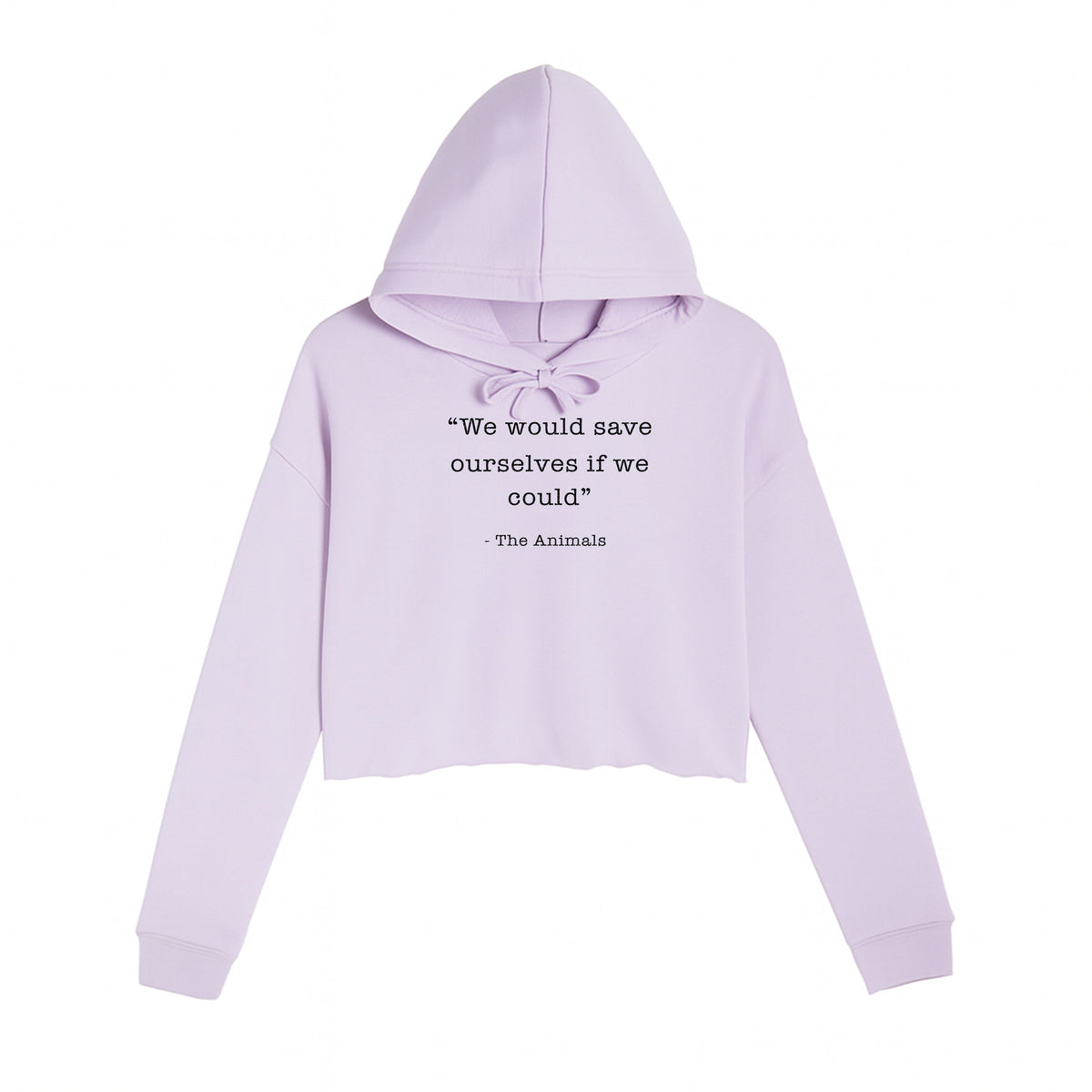 Women's | Save Ourselves | Crop Hoodie