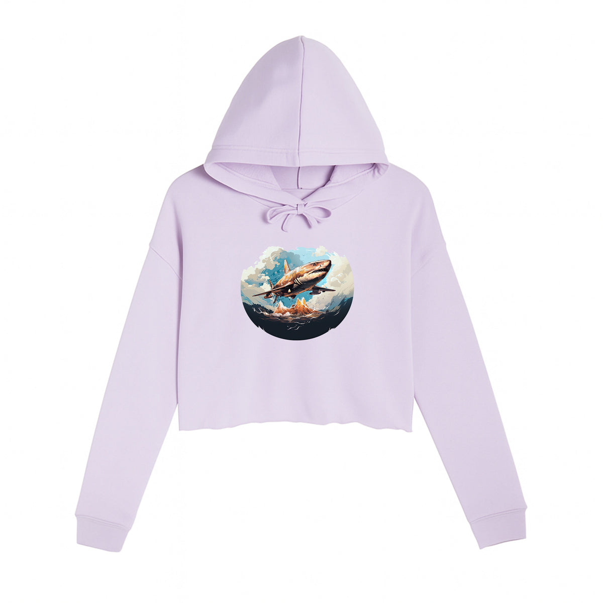 Women's | Air Shark | Crop Hoodie