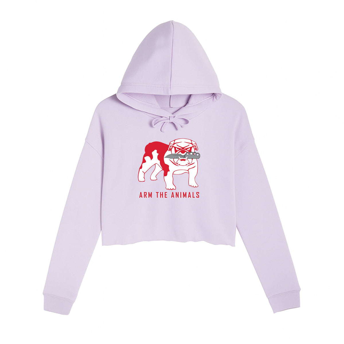 Women's | Bulldog Blade | Crop Hoodie