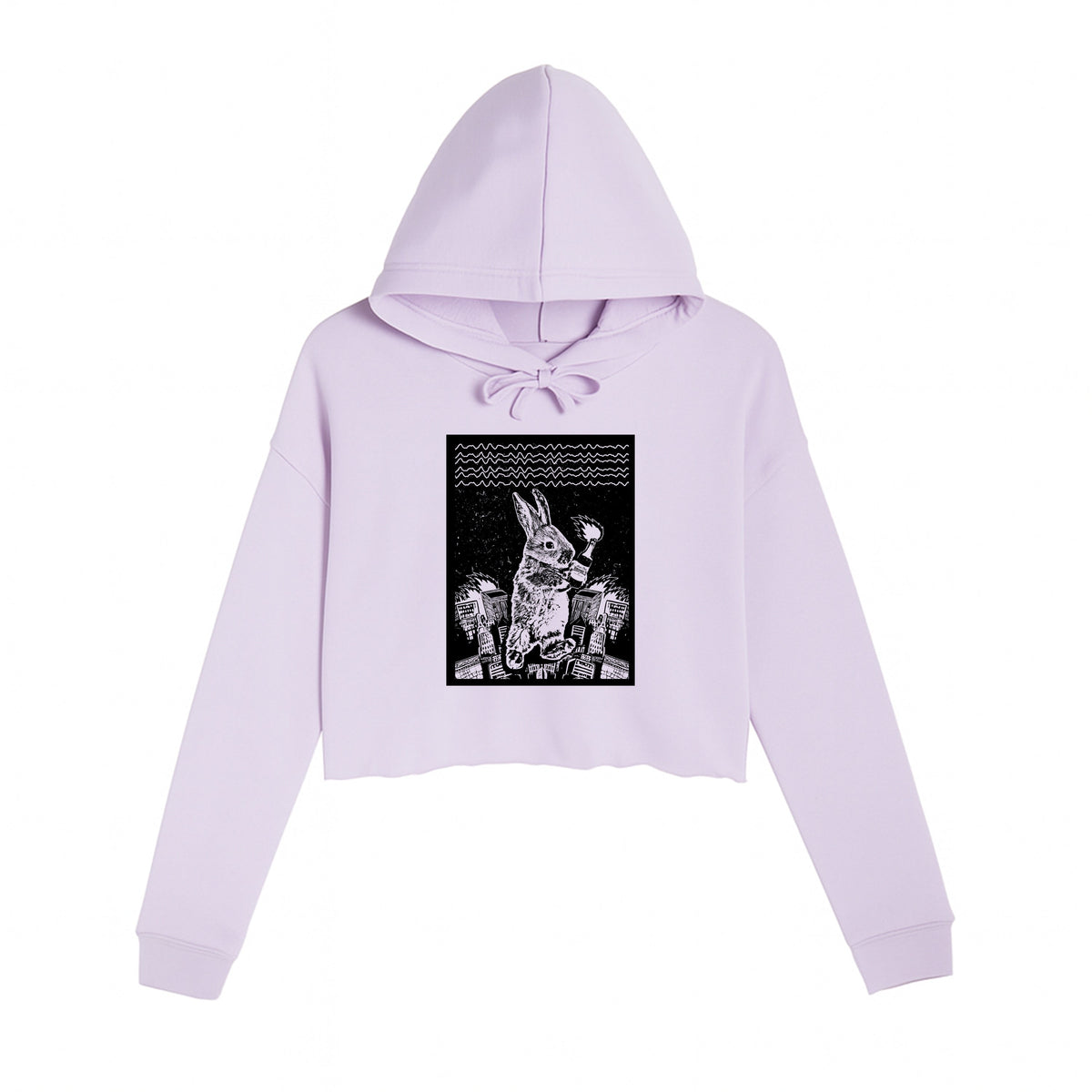 Women's | Bunzilla | Crop Hoodie