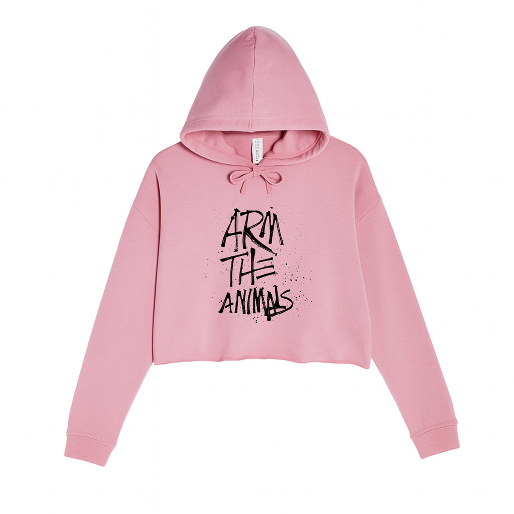 Women's | ATA Splatter Logo | Crop Hoodie