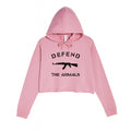 Women's | Defend The Animals | Crop Hoodie