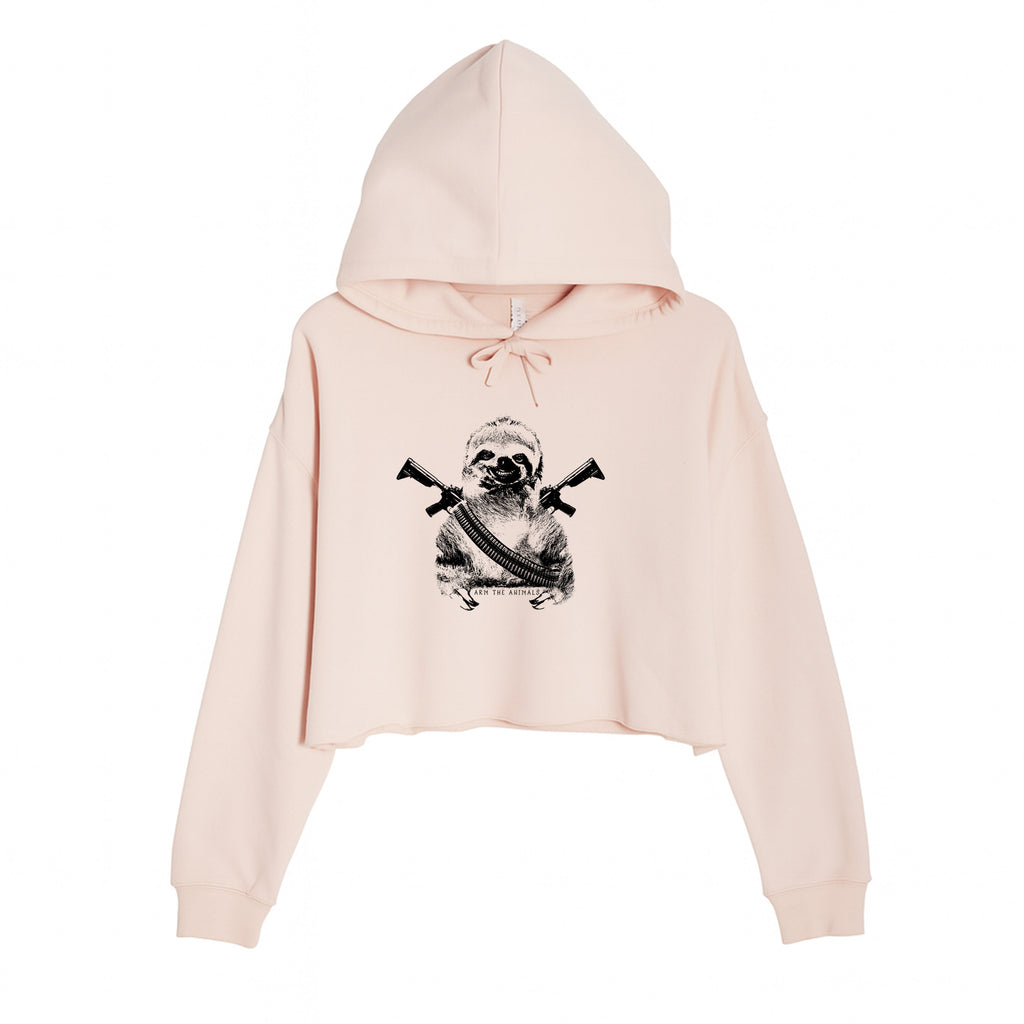 Women's | Artillery Sloth | Crop Hoodie